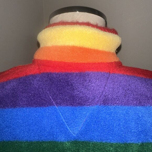 Tommy Hilfiger Zip Up Fleece Jacket Size Small EUC - Picture 6 of 11